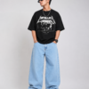 Metallica T-Shirt for Men | Oversized Black Graphic Tee – East Forge