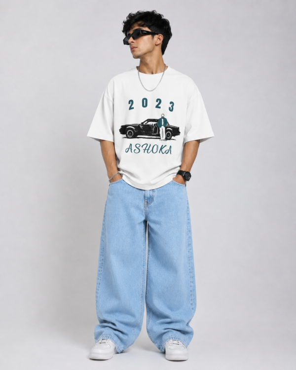 Oversized T-Shirt for Men | 2023 Ashoka Graphic | East Forge