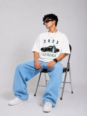 Oversized T-Shirt for Men | 2023 Ashoka Graphic | East Forge