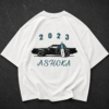White oversized t shirt