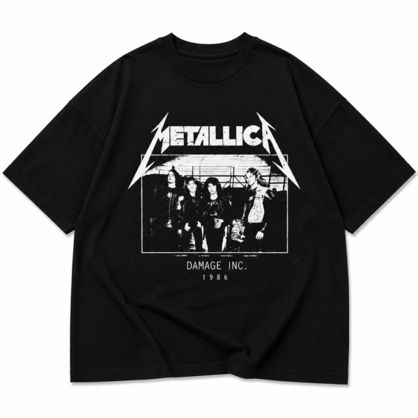 Black oversized t shirt