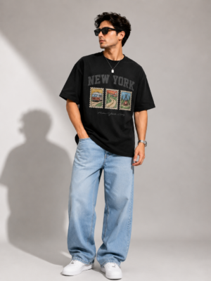 Black Oversized T-Shirt