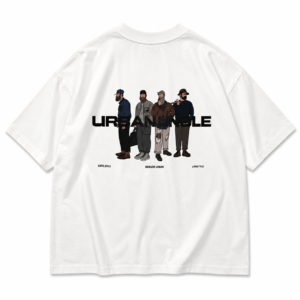 white oversized t shirt