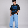 Oversized T-Shirt for Men – Black Graphic Streetwear Tee | The Weeknd Inspired Design | East Forge