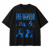 Oversized T-Shirt for Men – Black Graphic Streetwear Tee | The Weeknd Inspired Design | East Forge